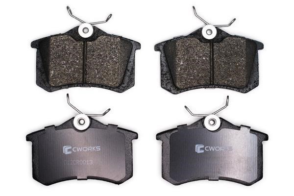 CWORKS C12CR0013 Brake Pad Set, disc brake C12CR0013
