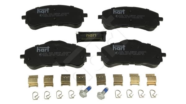 Hart 256 949 Brake Pad Set, disc brake 256949