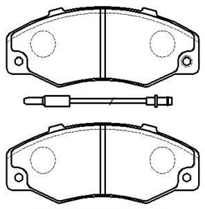 Hsb HP9525 Brake Pad Set, disc brake HP9525