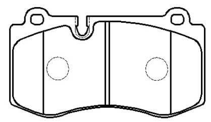 Hsb HP9906 Brake Pad Set, disc brake HP9906