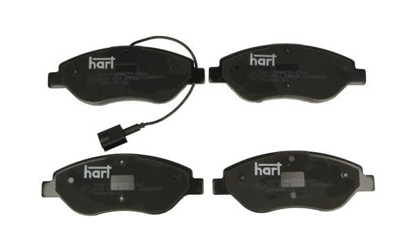 Hart 228 853 Brake Pad Set, disc brake 228853