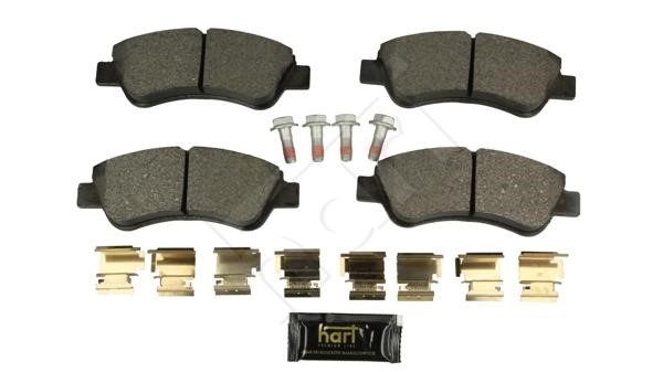 Hart 249 188 Brake Pad Set, disc brake 249188