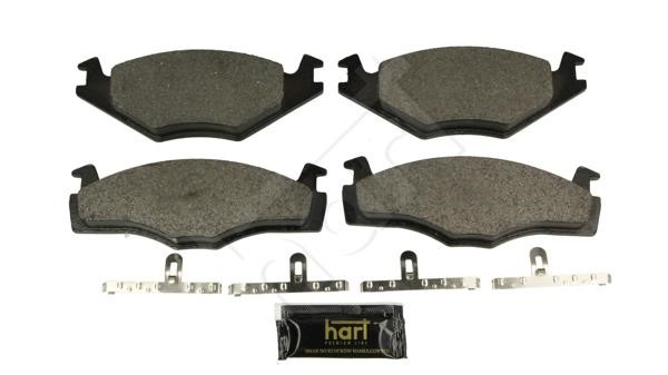 Hart 248 867 Brake Pad Set, disc brake 248867