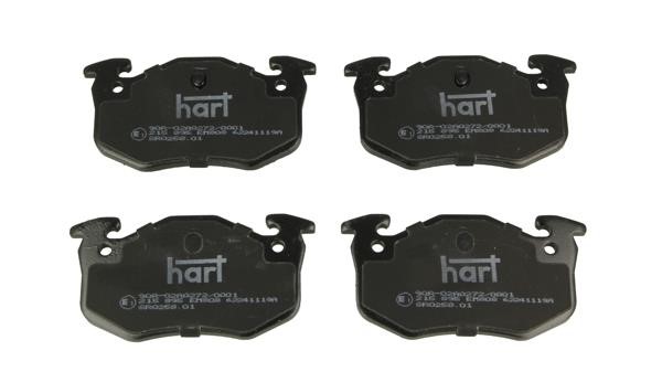 Hart 215 895 Brake Pad Set, disc brake 215895