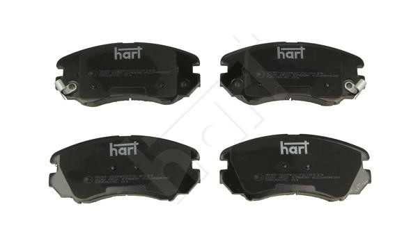 Hart 228 852 Brake Pad Set, disc brake 228852
