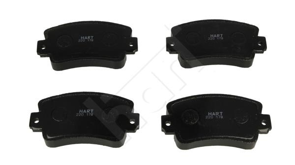 Hart 220178 Brake Pad Set, disc brake 220178
