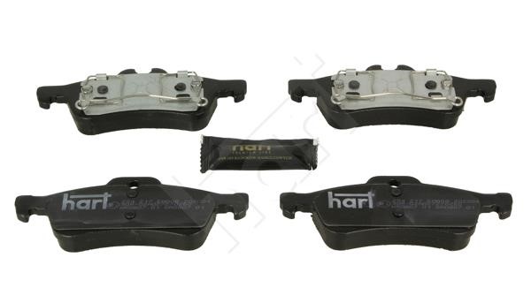 Hart 254 217 Brake Pad Set, disc brake 254217