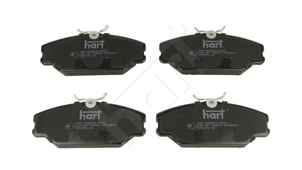 Hart 215 957 Brake Pad Set, disc brake 215957