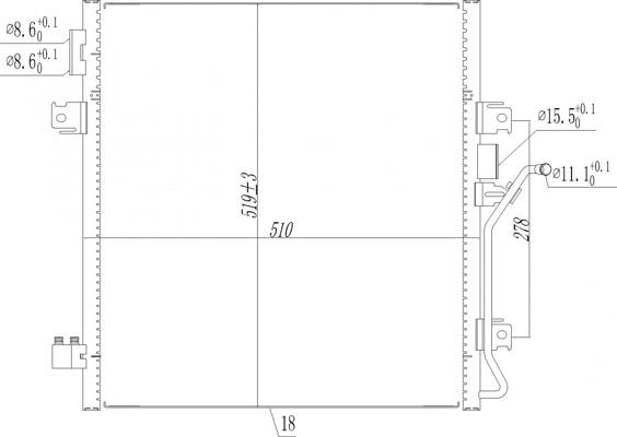 619549 Hart AC Condenser