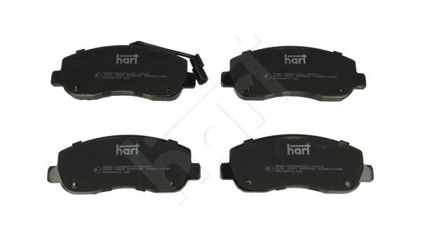 Hart 228 850 Brake Pad Set, disc brake 228850