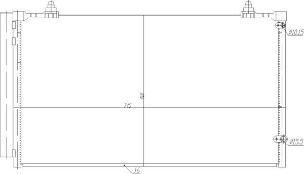 AC Condenser Hart 636 991