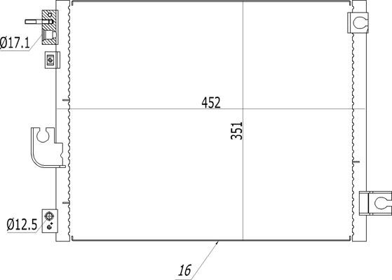 614526 Hart AC Condenser
