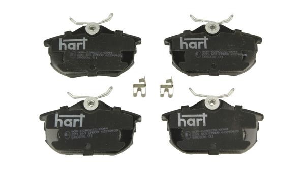 Hart 220163 Brake Pad Set, disc brake 220163