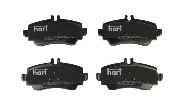 Hart 221 648 Brake Pad Set, disc brake 221648