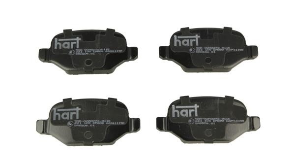 Hart 221 108 Brake Pad Set, disc brake 221108