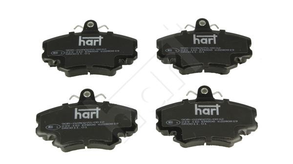 Hart 219 112 Brake Pad Set, disc brake 219112