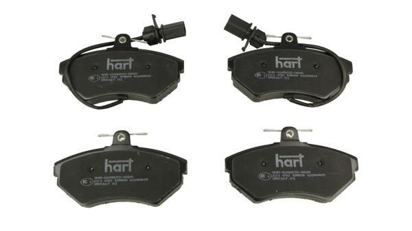 Hart 221 092 Brake Pad Set, disc brake 221092