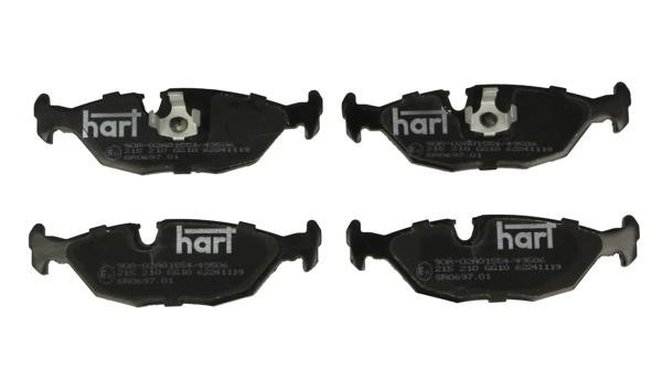 Hart 215 210 Brake Pad Set, disc brake 215210