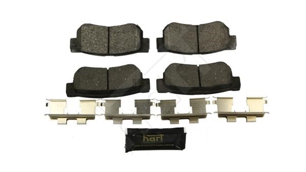 Hart 252 300 Brake Pad Set, disc brake 252300