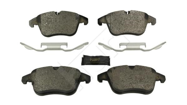 Hart 248 980 Brake Pad Set, disc brake 248980