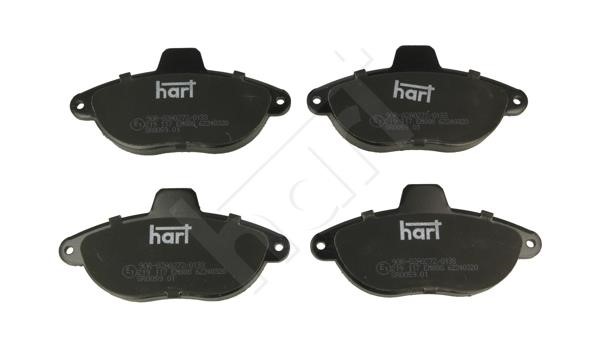Hart 219117 Brake Pad Set, disc brake 219117