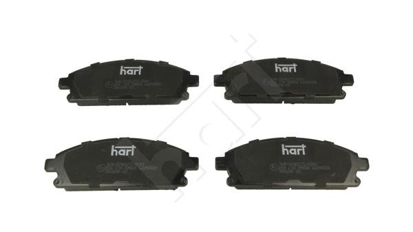 Hart 254 210 Brake Pad Set, disc brake 254210