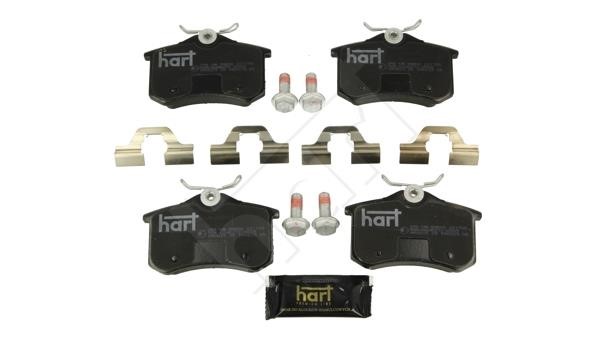 Hart 249 146 Brake Pad Set, disc brake 249146