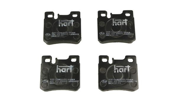 Hart 220172 Brake Pad Set, disc brake 220172