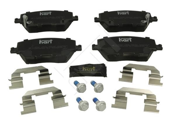 Hart 253 765 Brake Pad Set, disc brake 253765