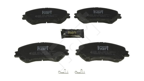 Hart 256 551 Brake Pad Set, disc brake 256551