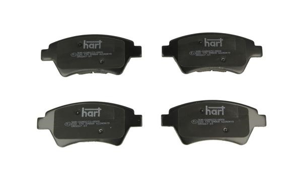 Hart 220 170 Brake Pad Set, disc brake 220170