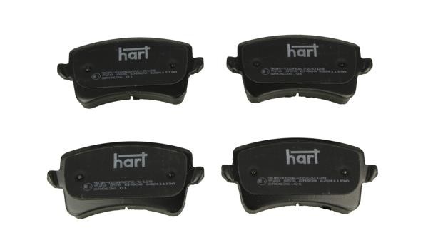 Hart 228 855 Brake Pad Set, disc brake 228855