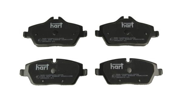Hart 222 406 Brake Pad Set, disc brake 222406