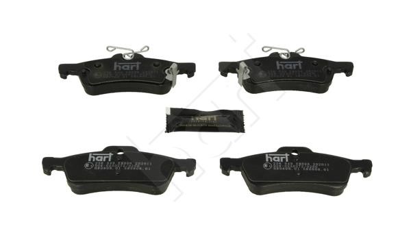 Hart 256 549 Brake Pad Set, disc brake 256549
