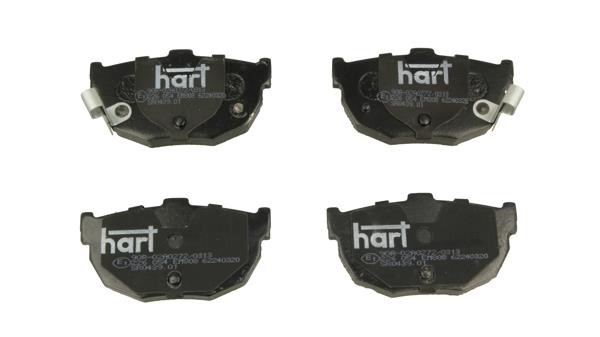Hart 226 054 Brake Pad Set, disc brake 226054
