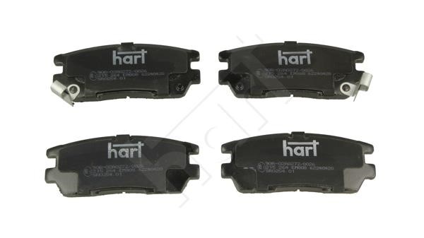Hart 215 264 Brake Pad Set, disc brake 215264