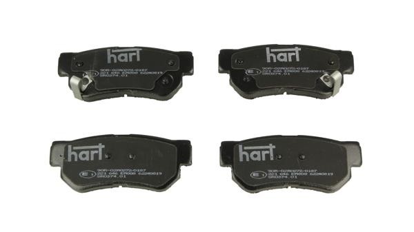 Hart 221 646 Brake Pad Set, disc brake 221646