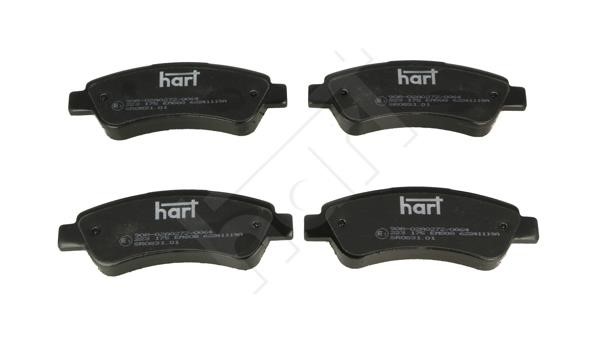 Hart 223 175 Brake Pad Set, disc brake 223175
