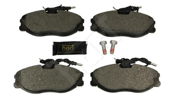 Hart 248 861 Brake Pad Set, disc brake 248861