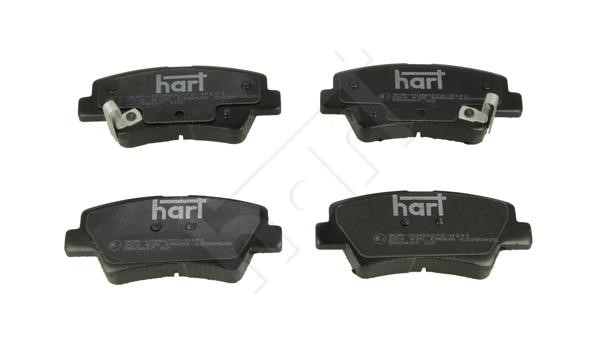 Hart 253 435 Brake Pad Set, disc brake 253435