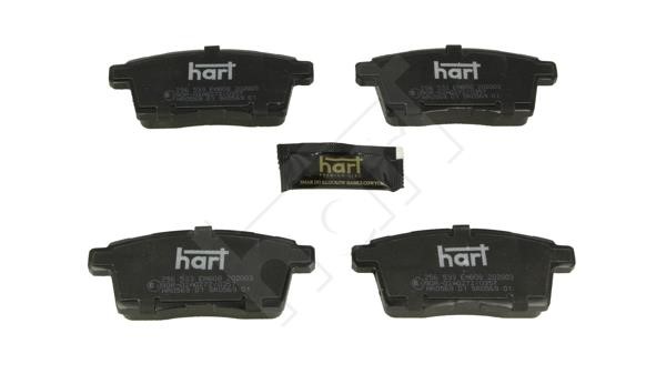 Hart 256 533 Brake Pad Set, disc brake 256533