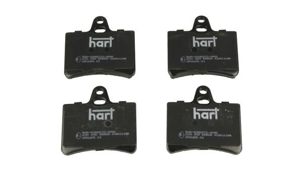 Hart 220200 Brake Pad Set, disc brake 220200