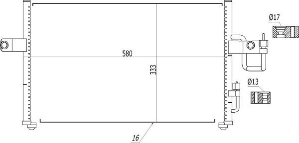 611217 Hart AC Condenser