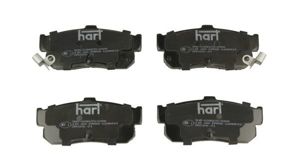Hart 215 260 Brake Pad Set, disc brake 215260