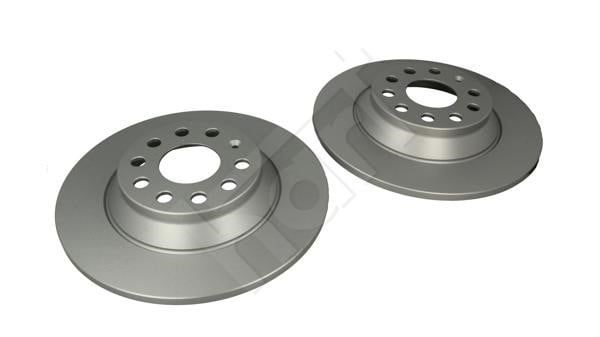 Hart 258 015 Rear brake disc, non-ventilated 258015