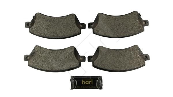 Hart 248 958 Brake Pad Set, disc brake 248958