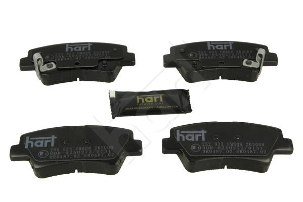 Hart 252 933 Brake Pad Set, disc brake 252933