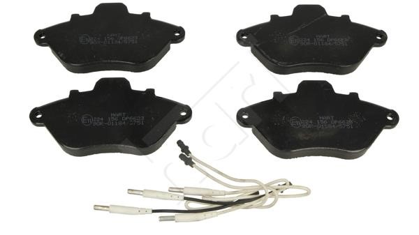 Hart 224 156 Brake Pad Set, disc brake 224156