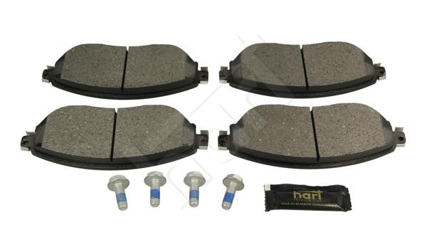 Hart 252 926 Brake Pad Set, disc brake 252926