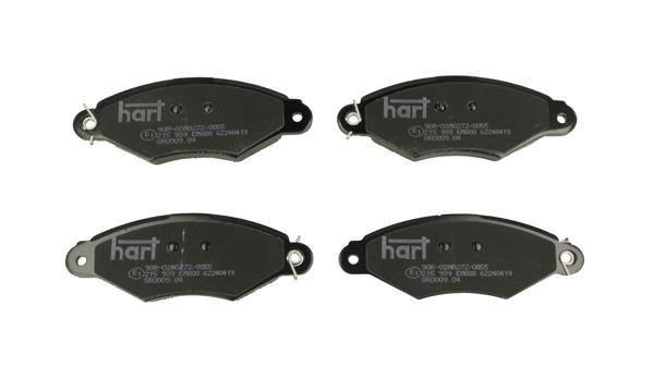 Hart 215 939 Brake Pad Set, disc brake 215939